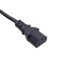 Swiss Power Cable Switzerland IEC C13 AC Power Extension Cord 1.8m 6ft for Desktop PC Computer Monitor 10A 250V
