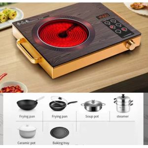 Intelligent panel high temperature electric ceramic stove