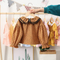 2020 New Autumn Korean Style Clothes Princess Toddler Girls Long Sleeve Cotton Shirts Kids Tops Blouse Clothing