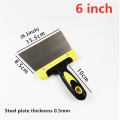 1 Pcs 6/8/10/12 Inch High Quality Thick Elastic Steel Plastic Handle Putty Knife Scraper Set Construction Tools