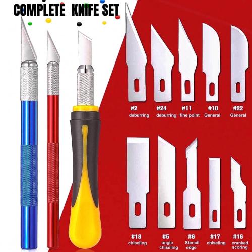 16 Piece Precision Hobby Craft Knife Set Supplier, Supply Various 16 Piece Precision Hobby Craft Knife Set of High Quality