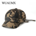 Wuaumx Spring Baseball Caps Men Women Snapback Hat Korean Vintage Outdoor Streetwear Hip Hop Cap Camouflage Cotton gorras