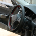 Extra large steering wheel cover for RV Truck micro fiber leather car steering wheel braid Durable 42cm 45cm 47cm 50cm