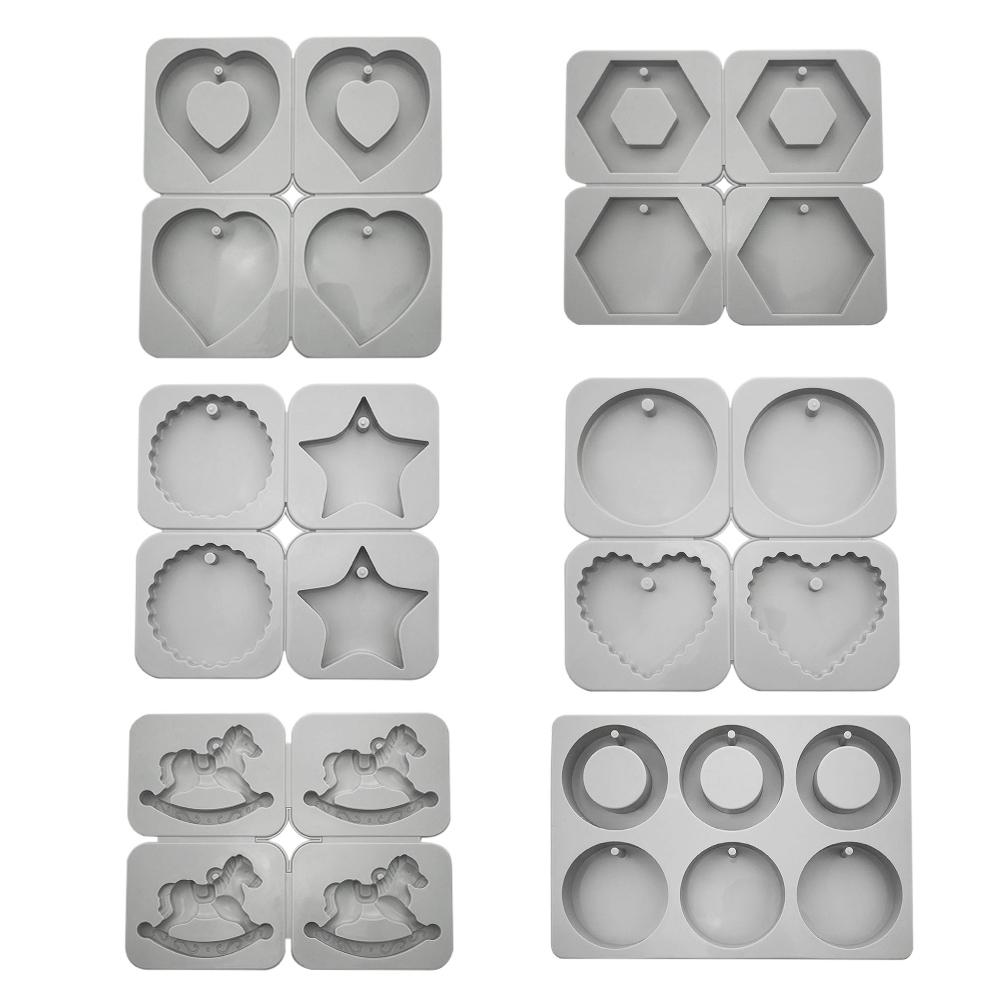 DIY Aromatherapy Wax Silicone Mold Soap Flower Candle Mould Clay Crafts Gifts Decoration Ornaments