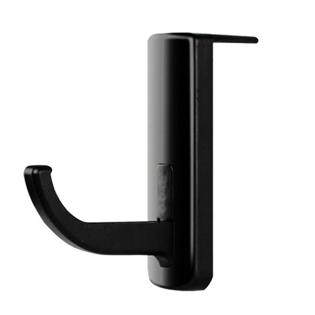 2 Colors Durable Headphone Hanger Universal Headphone Wall Hook Holder Rack PC Monitor Headset Stand Rack Earphones Accessories