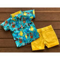 2PCS Toddler Kids Baby Boy Gentleman Shirt Tops+Pants Shorts Clothes Outfits Set