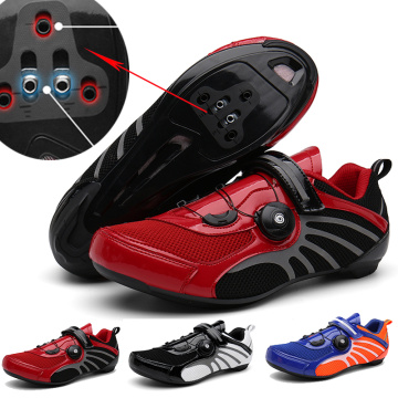 Road outdoor men's professional cycling shoes road mountain lock shoes bicycle shoes cycling ride racing shoes