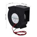 Double Ball Turbine Air Blower Cooling Fan for Picnic Camping Heating Equipment Barbecue 12V 2.4A Turbine Cooling Blower Fan