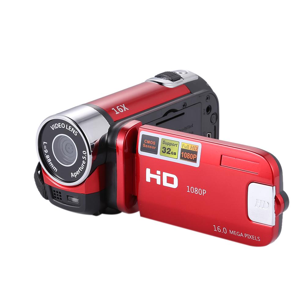 Mini Camcorder DV Camera Digital Video Camera Full HD 1080P 32GB 16x Zoom Auto Power Off Built in Speaker 16.0 mega pixels