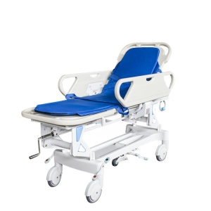 high quality hospital 2-function Manual Transfer Stretcher