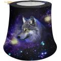 3D Wild Wolf Print Light Shade Personalized Pendant Table Wall Flower Lamp Covers Washable Dustproof Nordic Style Lights Cover