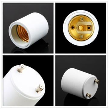 1 Pcs High Quality Home Use GU24 to E27/E26 White LED Light Lamp Bulb Adapter Holder Socket Drop Shipping