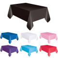 1Pc Rectangle Disposable Plastic Table Covers Wipe Clean Party Table Cloth Covers