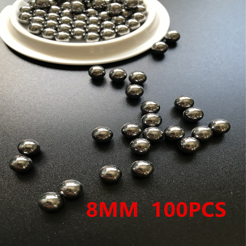 wholesale 5/16" (8mm) Steel Balls Hunting Slingshot Stainless AMMO outdoor Free Shipping 100pcs/lot