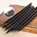5Pcs Black Rod HB Pencil With Colorful Diamond Cute Black Wood Standard Pencil For School Painting Drawing Writing Child Pencils