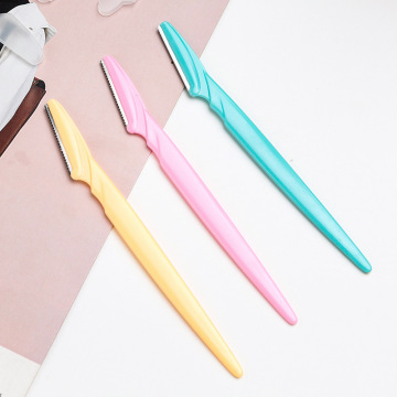 3Pcs/set Women's Razors Makeup Facial Eyebrow Trimmer Lip Hair Remover Stainless Steel Cutting Knife Safety Hair Removal