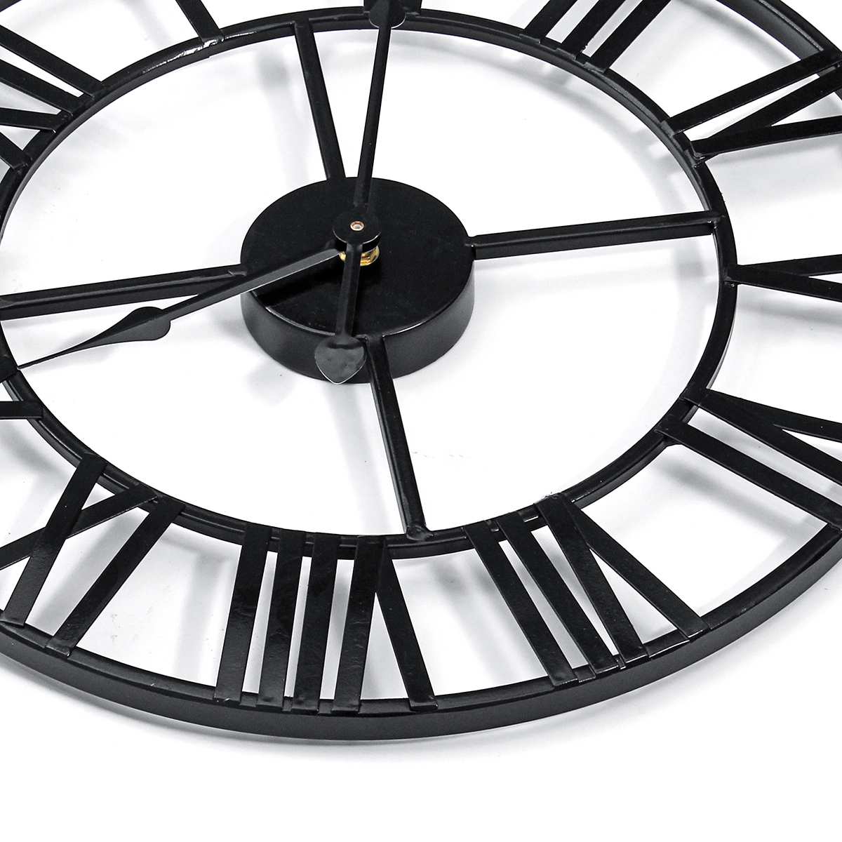 Newest 40cm/60cm Wall Clock Vintage Home Decor Livingroom Roman Round Shape Wall DecorativeHome Decoration Accessories Clock