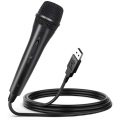 USB Wired Microphone for Nintendo Switch Wii PS4 Slim Pro PS3 Xbox 360 One S PC Karaoke Mic Microfone with 4.7m/15ft cable