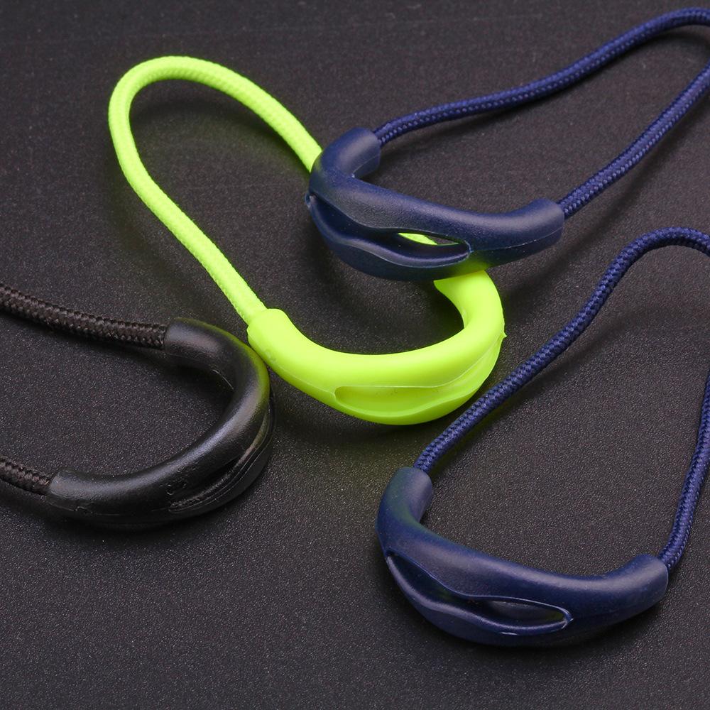Zipper Sliders Open fluorescent green slider Zip rope pendant Fashion clothes shoes luggage zipper hook accessories 10pcs RT033