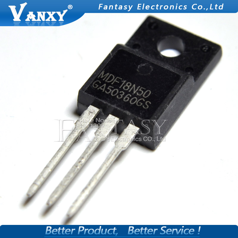 10PCS MDF18N50 TO-220F 18N50 TO-220 MDF18N50BTH TO220F MDF18N50TH new MOS FET transistor