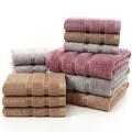 50 100% Bamboo Fiber Towels Purple Gray Brown Bath Face Towel Set Cool Bamboo Absorbent Healthy Bathroom Towels for Adults