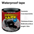 1.52m Super Strong Fiber Waterproof Tape Width: 20 and 30cm Stop Leak Seal Repair Tape Fiberfix Adhesive Tape PE tube PVC etc