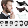 2021 Men Beard Template StylingTool Double Sided Beard Shaping Comb Beauty Tool Shaving Hair Removal Razor Tool for Men