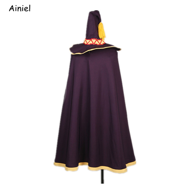 KonoSuba God's Blessing on This Wonderful World Megumin Cosplay Dress Set Halloween Anime Costumes for Women Uniform Outfit