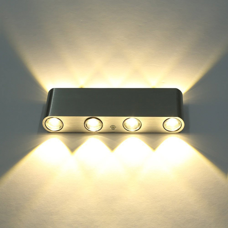 Modern minimalist LED Wall bulb 2W 4W 6W 8W bedside lamp wall lamp room bathroom mirror light direct creative aisle