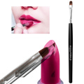 Black Fiber Hair Lipstick Lip Gloss Makeup Brush Wooden Soft Handle Lasting for Lips Beauty Make Up Tools Women New TSLM1