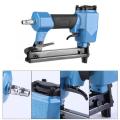 U-type Pneumatic Air Stapler Nailer Fine Stapler 10-22mm 4-8Mpa Blue Nailer Woodworking Pneumatic Air Power Gun Riveter