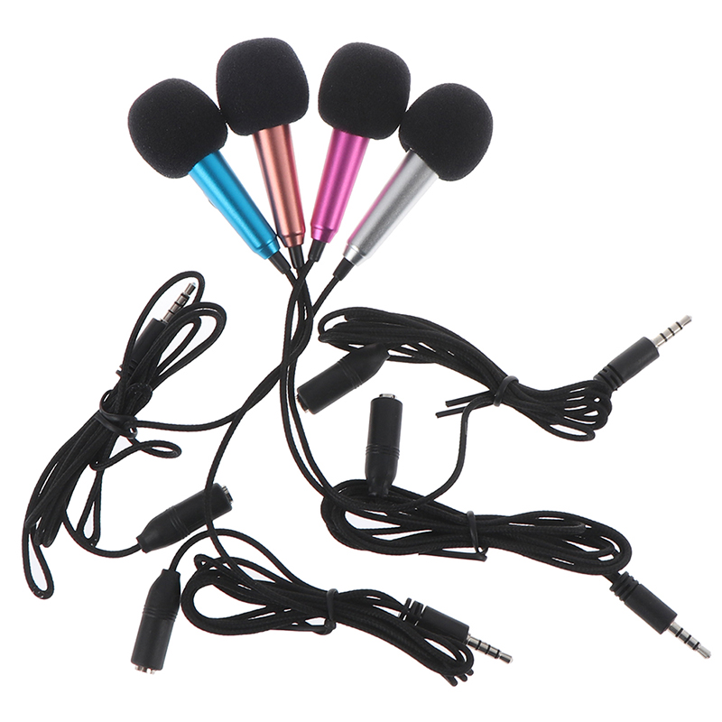 Handheld Mic Portable Mini 3.5mm Stereo Mic Audio Microphone For The Mobile Phone Accessories