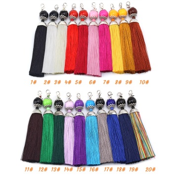 5pcs/ Lot Silk Tassel DIY jewelry accessories Handmade accessories parts jewelry findings Tassel 20 Different colors