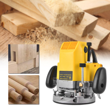 220V Electric Router Wood Router Electric Engraving Machine Woodwork Trimmer Milling Machine for Trimming Slotting Notching