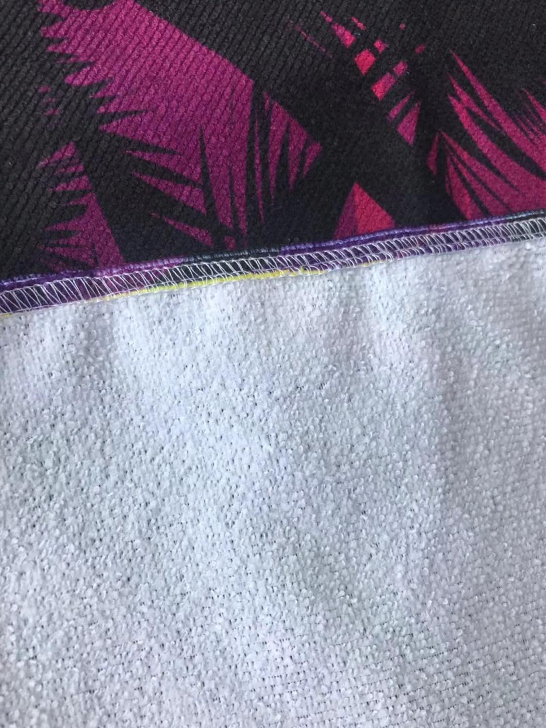Microfiber Changing Robe Bath Towel Outdoor Hooded Wetsuit Print Elephant Beach Towel Poncho Bathrobe Cloak For Adult Swimming
