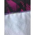 Microfiber Changing Robe Bath Towel Outdoor Hooded Wetsuit Print Elephant Beach Towel Poncho Bathrobe Cloak For Adult Swimming