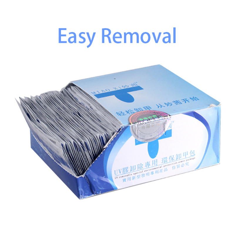 20pcs/60pcs/100Pcs Degreaser for Nails Gel Nail Polish Remover Wipes Napkins for Manicure Cleanser Nail Art UV Gel Remover