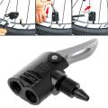 Bicycle Pump Nozzle Hose Adapter Double Head Pumps Parts FV AV Valve Converter Nozzle Adapter Hose For Bike Pump Inflator Tools