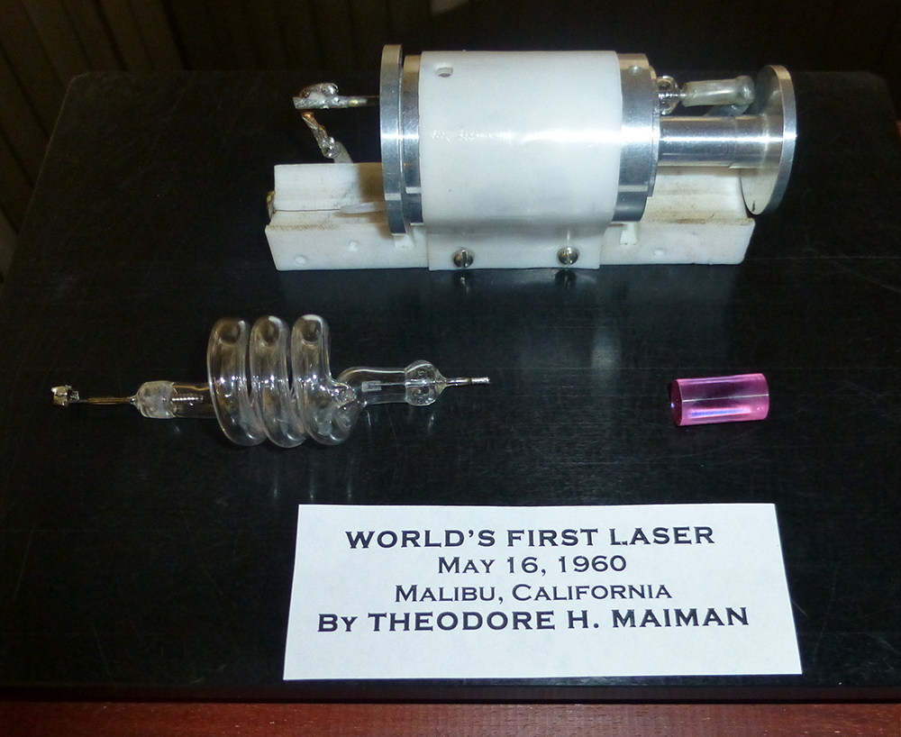 The First Laser (1960):