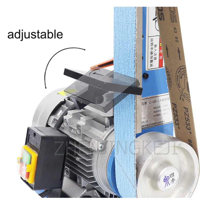 Vertical Abrasive Belt Machine Sander Belt Grinder Polisher 220V/380V Woodworking Grinding Polishing Machine Sharpener Tools