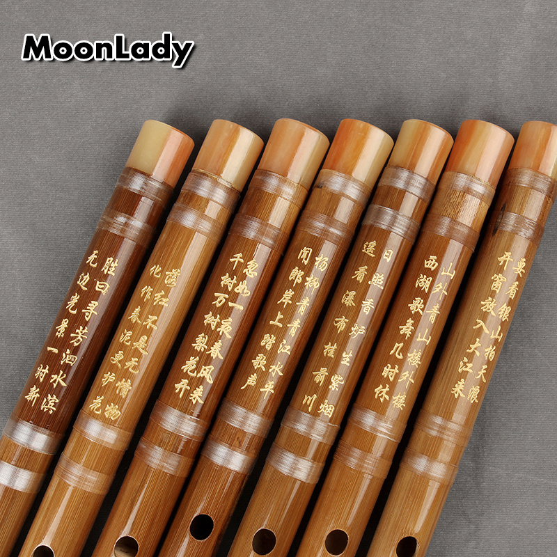 New Arrival Chinese Traditional Handmade Bamboo Flute Dizi Traditional Flauta Wood For Beginners and Music Lovers