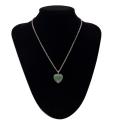 Heart Shaped Natural Stone Pendants Healing Chakra Reiki Love Charm Bulk for Jewelry Making Wholesale