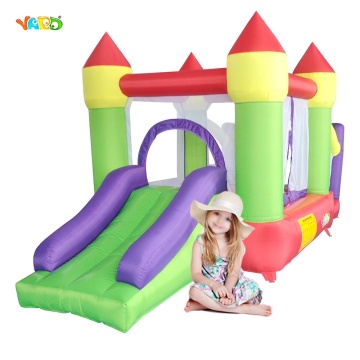 YARD Inflatable Bouncer Trampoline Castle With Slide Inflatable Games Jumping House Bounce House For Kids Party Ship By Express