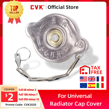 CVK Motorcycle Radiator Water Cooling Cooler System Water Tank Cap Cover For HONDA Steed400 Steed600 Magna250 Steed Horse Magna