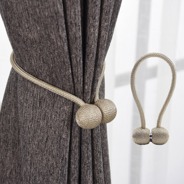 Magnetic Pearl Ball Curtain Tiebacks Tie Backs Holdbacks Buckle Clips Accessory Curtain Rods Accessoires