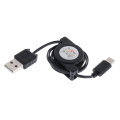 MagiDeal USB Retractable Cable, Premium Retractable Charger Cord, High Speed USB Sync Data & Charge Cable