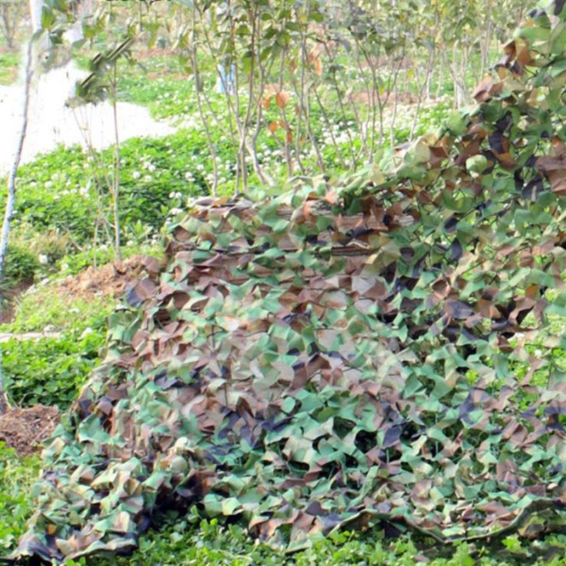 5x4m 4x4m Military Camouflage Net Hunting Netting Military Net Car Army Net Mesh Cover Tent Hunting Sun Shelter Camping Awning