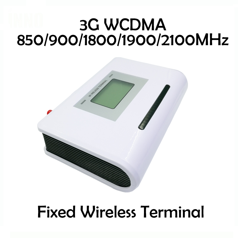 3G WCDMA Fixed wireless terminal, 850/900/1800/1900/2100MHZ, support alarm system, PBX, clear voice, stable signal