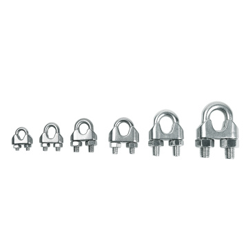 10pcs 2pcs SUS304 stainless steel M2 M3 M4 M5 M6 M8 M10 DIN741 U Type Wire Rope Clip Cable Bolts Rigging Hardware Clamps