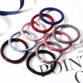 New 9PCS/Lot Women Solid Flocking Crude Rubbre Bands Tie Gum For Hair Ponytail Holder Hair Bands Lady Headbands Hair Accessories